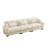 Extra Large Modern Sofa With Waist Pillows & Throw Pillows-1192662806-1190587204