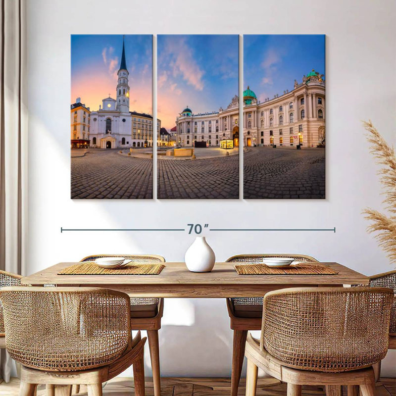 Rorry St. Michael Square In Vienna, 42" H x 65" W