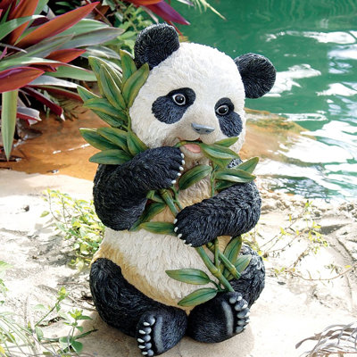 Tian Shan Asian Panda Statue