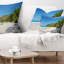 Coussin lombaire seascape anse georgette beach