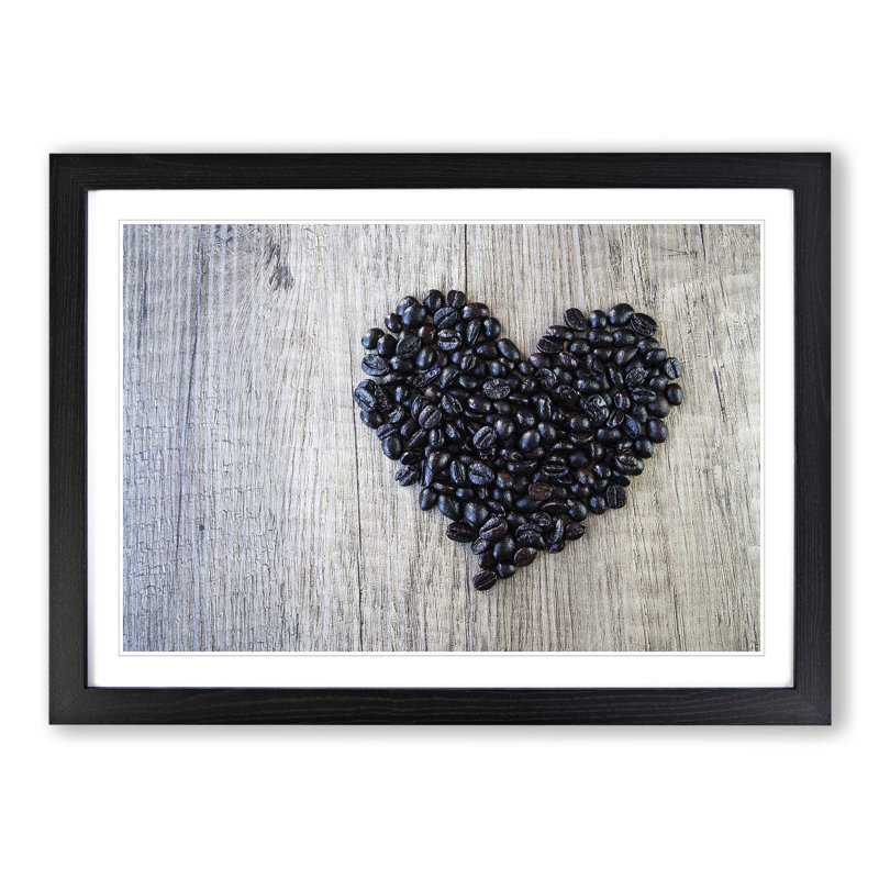 Single Picture Frame Print, Black