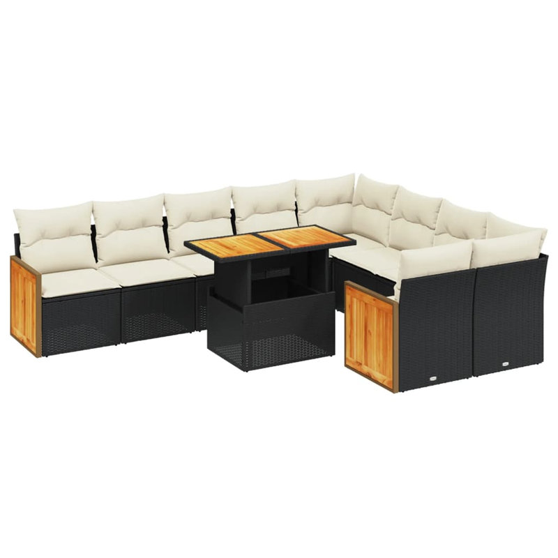 Ensemble de canapé de jardin Vidaxl