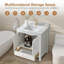 Meuble-lavabo simple 30 po avec plateau en granite blanc Riverford-1552067057-1552067070