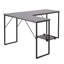 Rectangle Computer Desk with Hutch-1384003533-1384003532