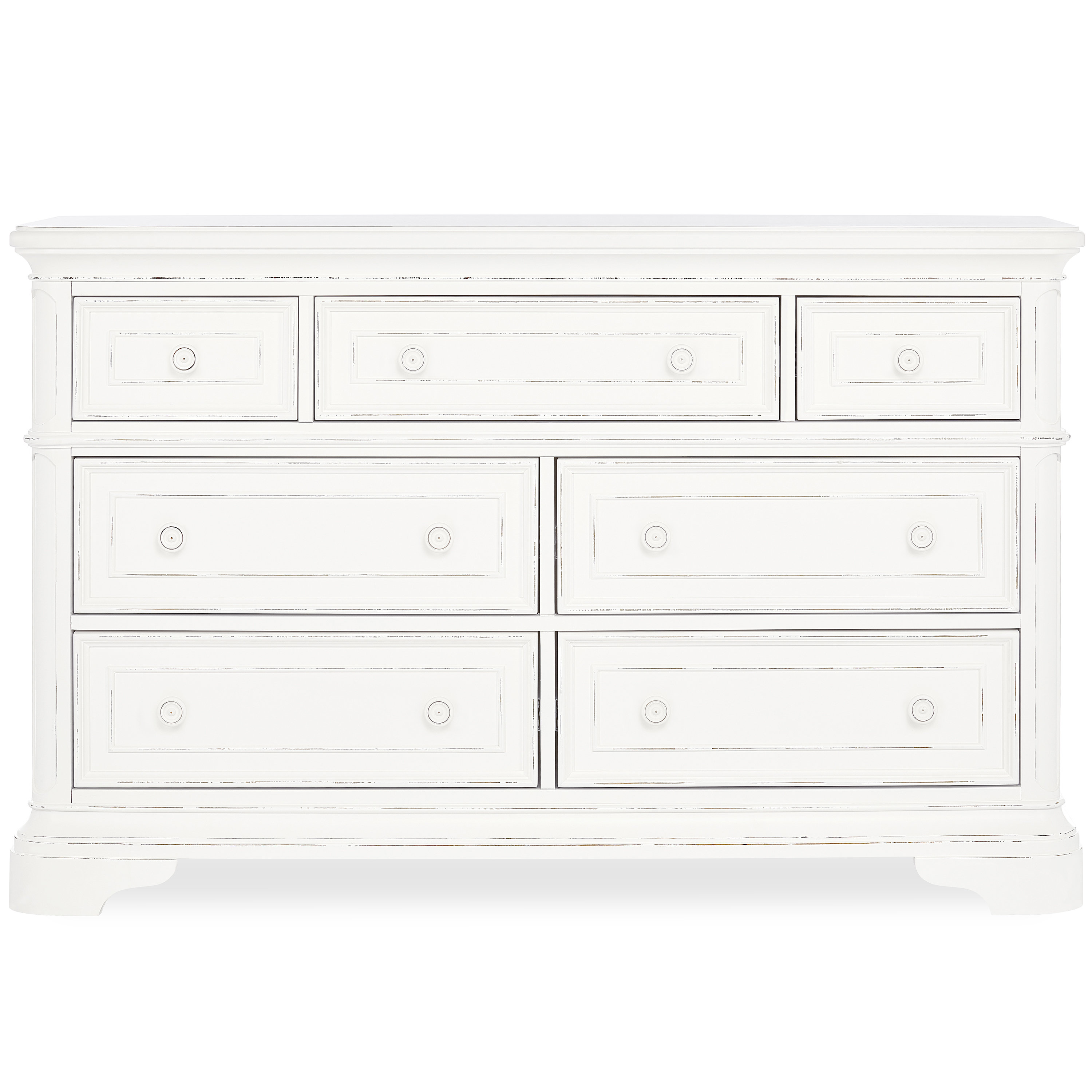 Evolur fairbanks double dresser winter deals white