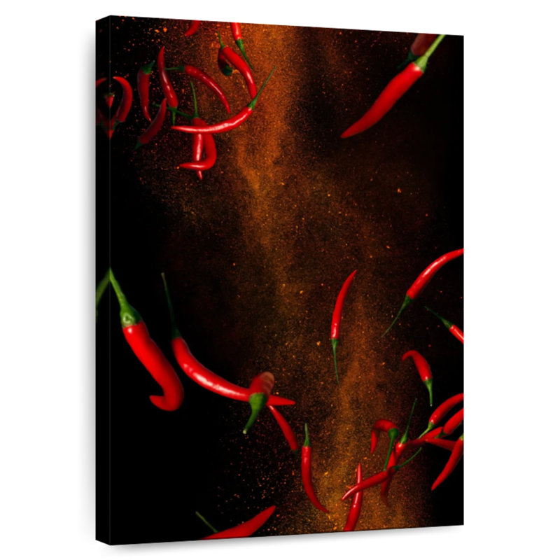 Yarlin Pepper Powder Flakes, 36" H x 24" W
