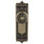 Egg & Dart Plate with Egg & Dart Door Knob-1654395072-1654395081