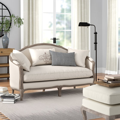 Duffield 65'' Upholstered Settee