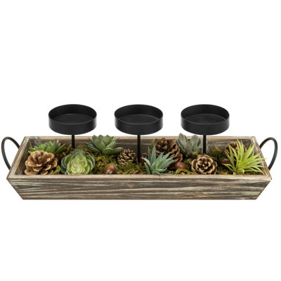 Sharat 13.3cm Metal Tabletop Candelabra