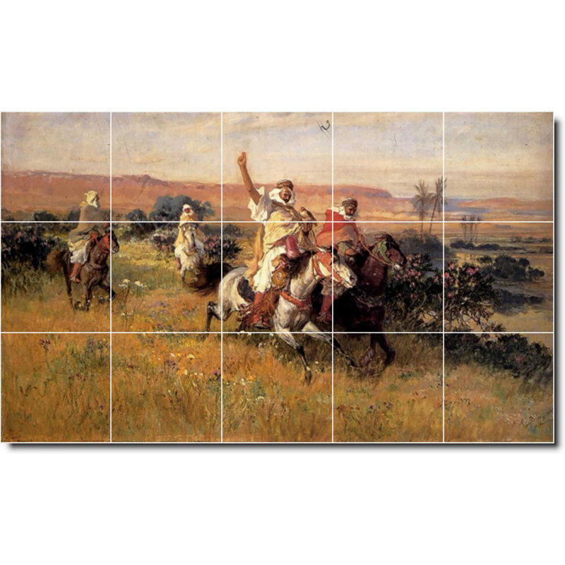 Carreau de peinture murale en céramique 24 po x 48 po 8 po x 8 po, Femme 01103