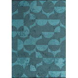 Modern Abstract Polka Dots Rug