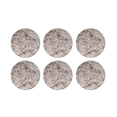 Ensemble d'assiettes à dessert (6 pièces)