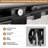 48" W X 72" H Double Sliding Shower Door In Matte Black Aluminum, 1/4"  6Mm  Clear Tempered Glass With Shatter Film, Handles, Adjustable For Bathroom Hdouble Doormatte Aluminumclear Glassanti-Shatter-123115395