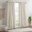 Panneau de rideau en coton avec rayures et doublure en chenille pour une décoration intérieure plus intime-686525852-686525843