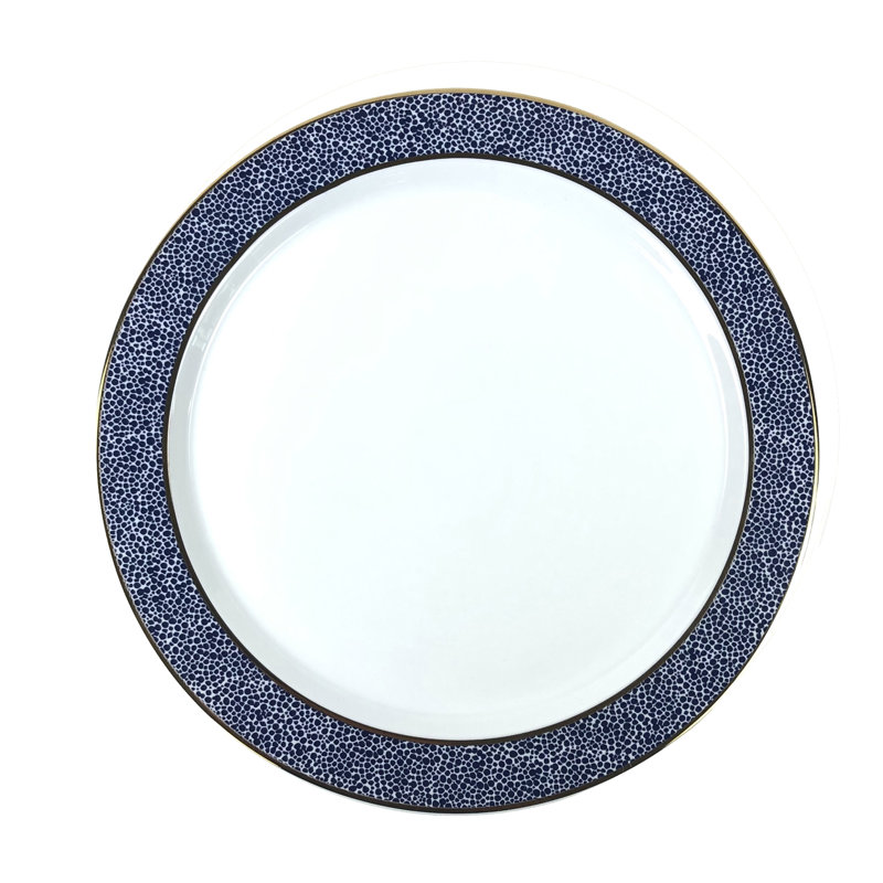 Panthera 10.75" Dinner Plate, Indigo