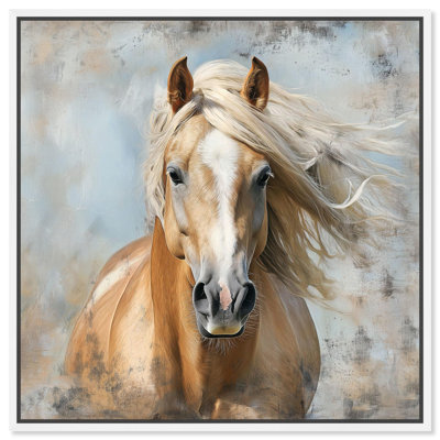 Rustic Rider Canvas Horse Wall Art by Art Remedy