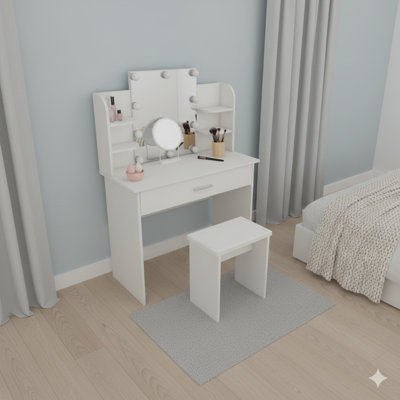 Une commode simple avec un tiroir simple.