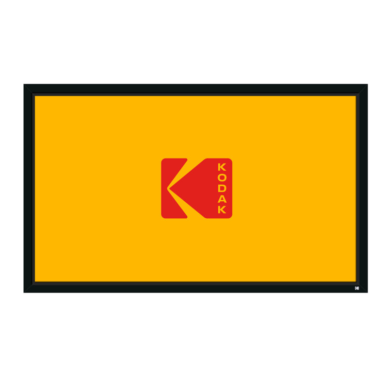 Kodak Fixed Frame Projector Screen Projector Screen, 53.8" H x 91.9" W