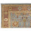 Tapis oriental rectangulaire en laine noué à la main de couleur ambre / brun / bleu-93234026