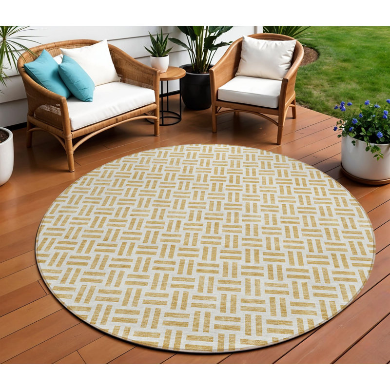 Tapis rond 8 po