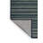 Machine Washable Horizontal Stripes Blue Area Rug-1750908452