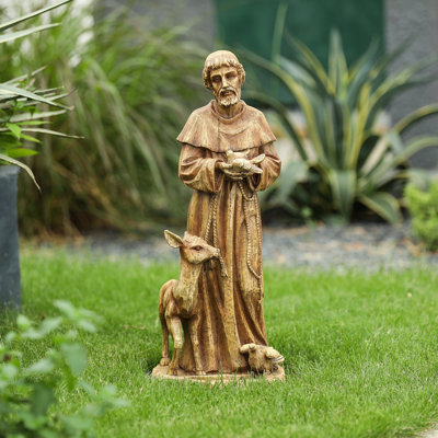 Statue de jardin Toland Saint Francis