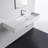 Scarabeo By Nameeks 18.1'' White Ceramic Rectangular Vessel, Wall Mount Bathroom Sink with Overflow-33059082