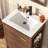 Bathroom Vanity With Sink, Faucet, Door Shelves And Open Side Shelves-138289155-138289166