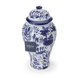 Landscape Ceramic Canister