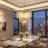 10- Light Dimmable Tiered Chandelier