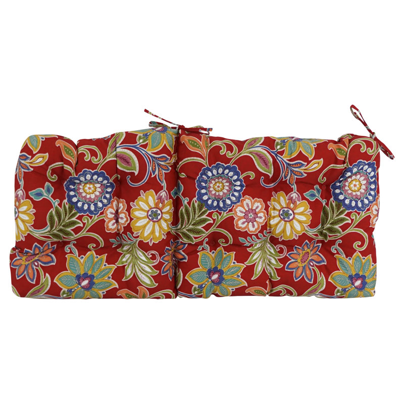 Coussin de siège / dossier d'extérieur 1 pièce Charlton Home® l 18 po x P 38 po