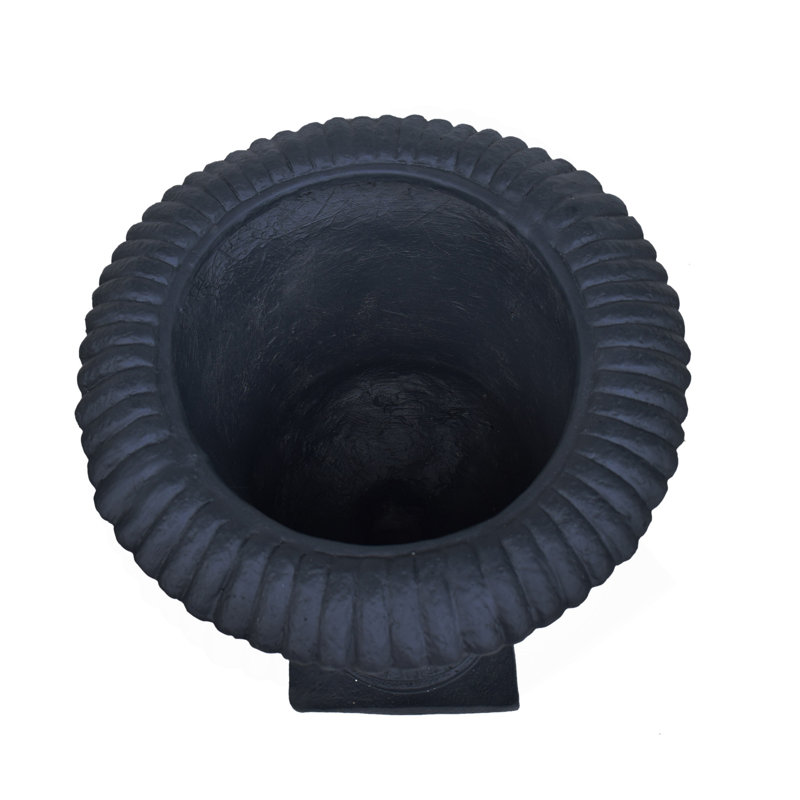 Garden Urn Planter, Black