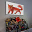 Red Fox 3 by Eric Carle - Painting on Canvas-321023294