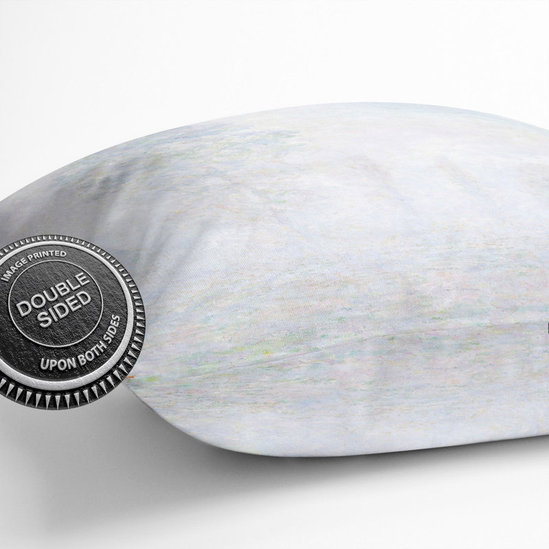 Morning Haze Square Throw Cushion, 55cm H x 55cm W x 20cm D