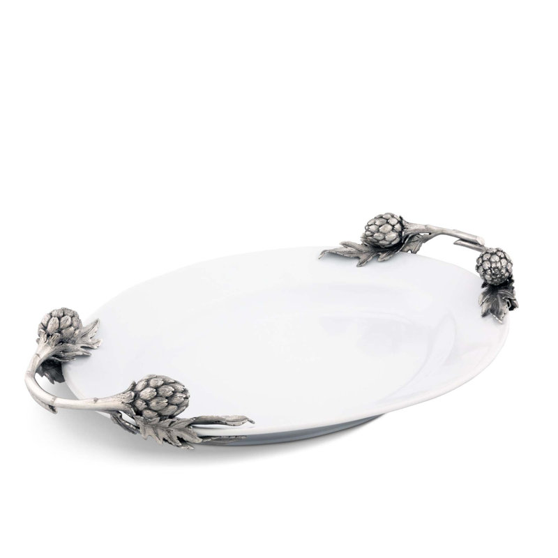 Farmer's Market Ceramic Decorative Tray