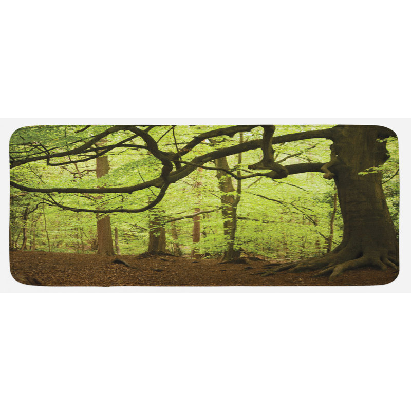 Tapis de cuisine à bois