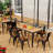 18" Metal Indoor-Outdoor Counter Stools