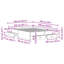 Bed Frame With Drawers Engineered Wood-20981338-20981347