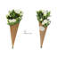 Artificial Cream Peony Stems