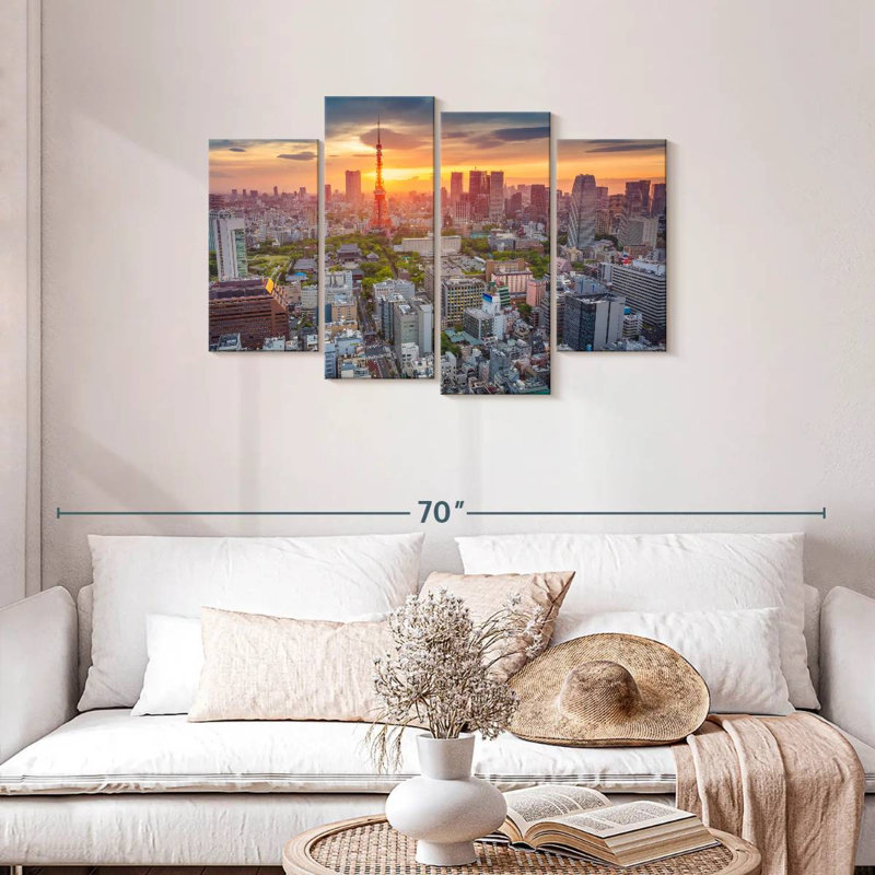 Nicci, crépuscule de Tokyo, H 27 po x l 43 po
