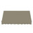 Awntech Santa Fe Fixed Awning, 76.5" x 44" x 24", Burgundy/Tan Stripe-28213027-28213266