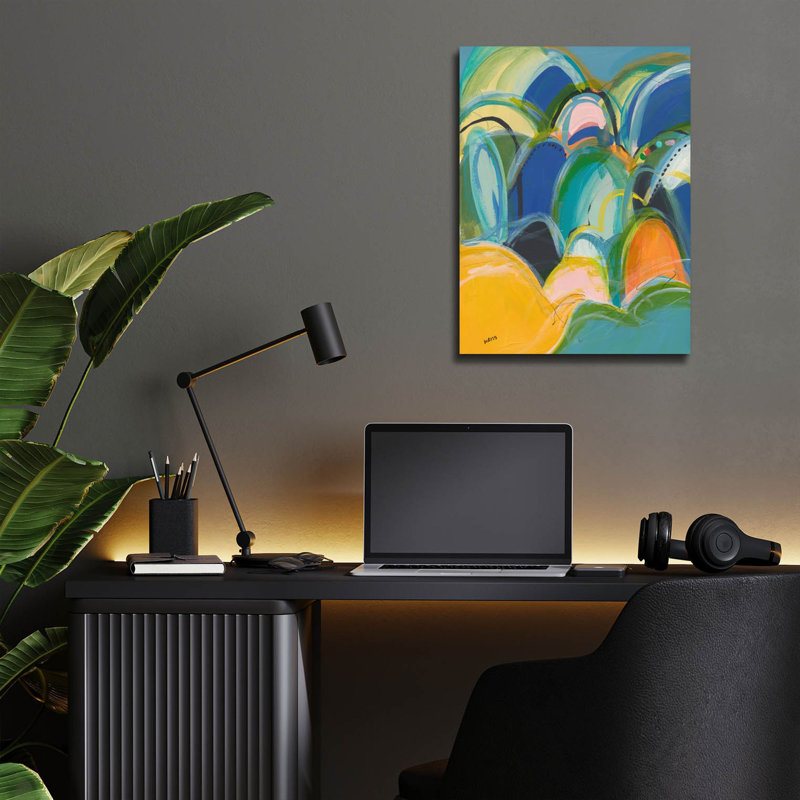 'Break On Through No. 3' by Jan Weiss Acrylic Glass Wall Art