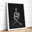 Figure In Repose Minimalist - Print-209875132-209875125