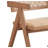 Velentina Rattan & Natural Finish Arm Chair (Set Of 2)