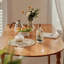 Burlywood Half-Round Solid Dining Table For Dining Room/Kitchen-1552807861