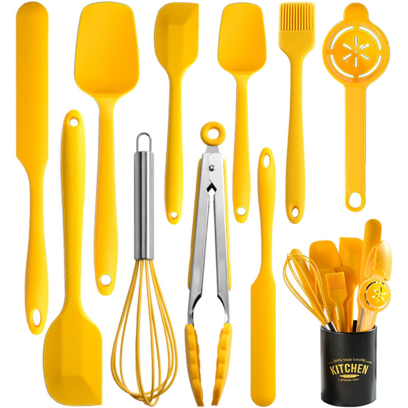 Ensemble de 11 spatules en silicone