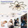 Falana 35" 7 - Blade Dimmable LED Ceiling Fan with Remote Control and APP