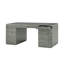 Hudson Solid Wood Executive Desk