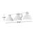 Mercado 3-Light Dimmable Vanity Light-1894260656