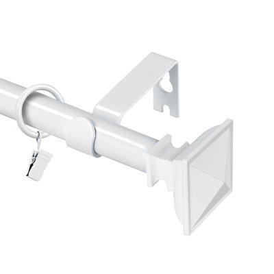 Tringle à rideaux simple ajustable Plemmons